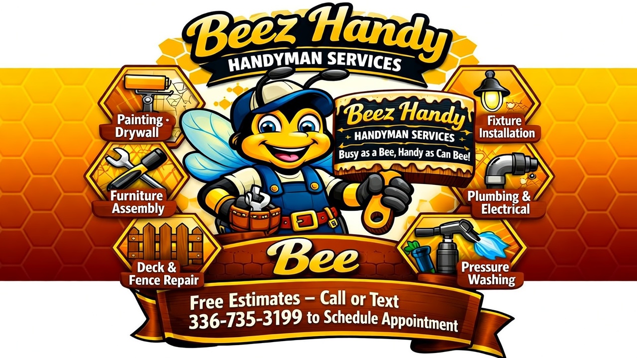 Beez Handy Handyman Services banner